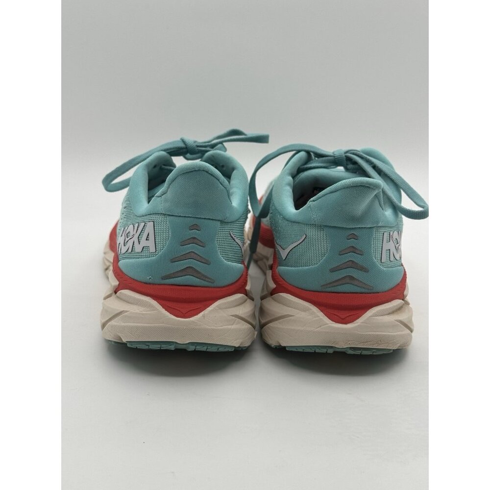 Hoka One One Clifton 8 Women Running Athletic Shoe Size 7 B Aquarelle Blue - Picture 4 of 12